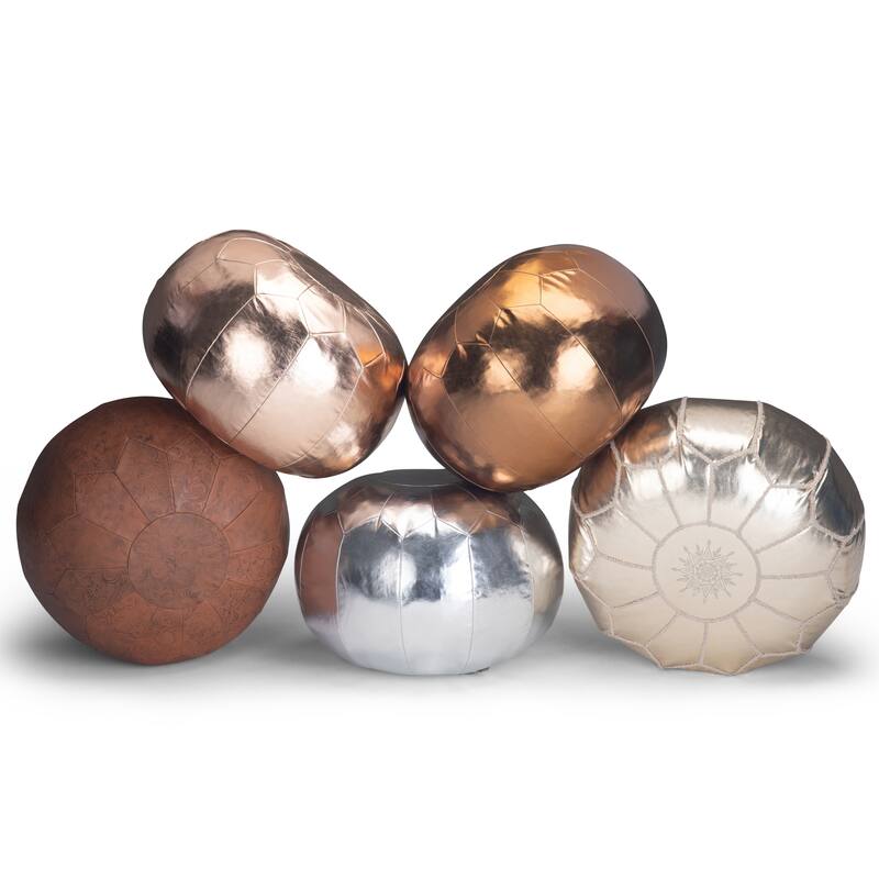 WYNDENHALL Rogen Round Pouf