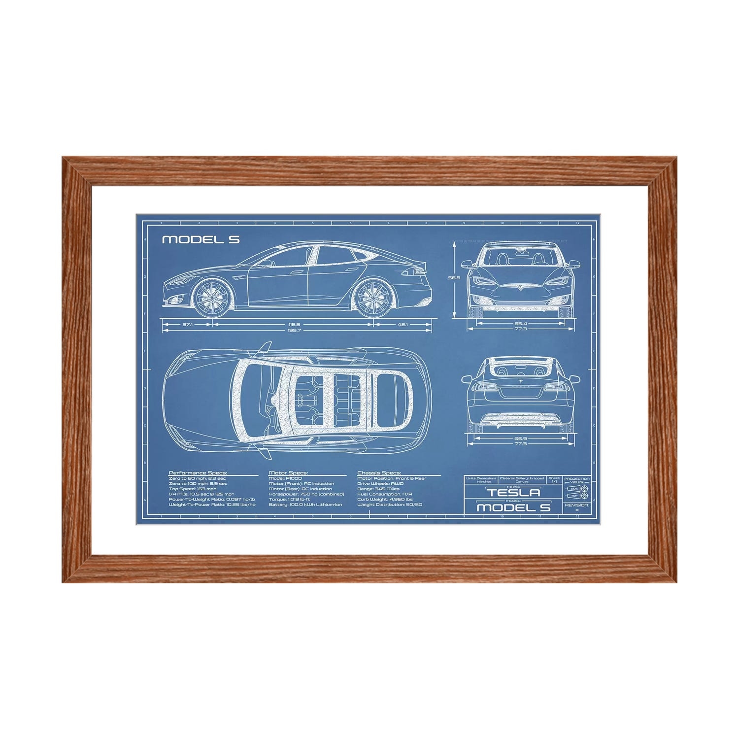 Tesla model 2025 s blueprint