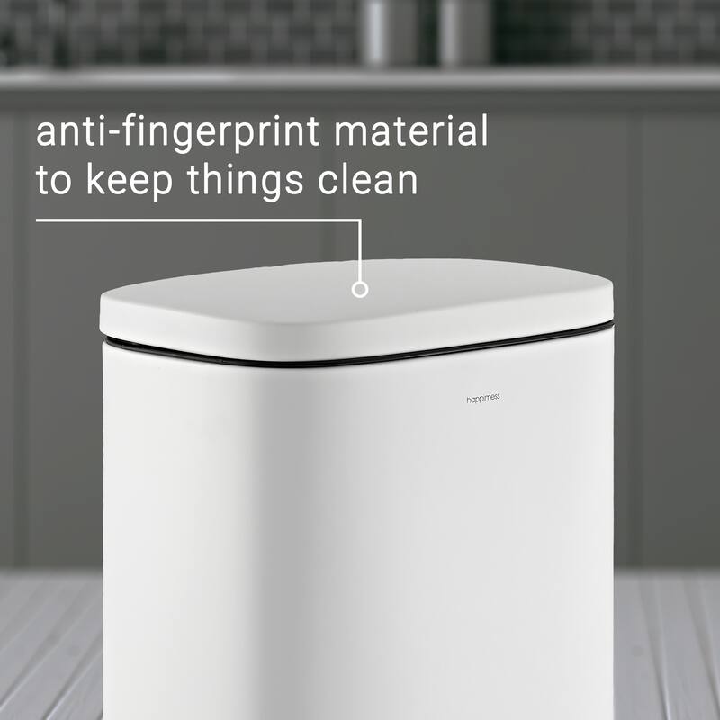 happimess Curtis 8-Gallon Step-Open Trash Can