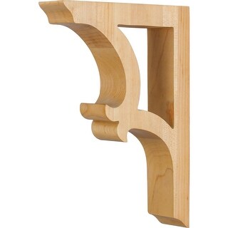 Hardware Resources Corbel with Arts & Crafts Pierced Styling, 10-1/2"H