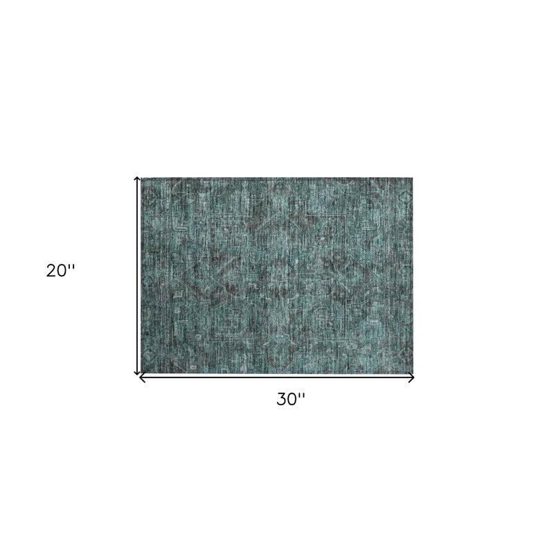 Dafi Oriental Weather Resistant Heritage-Inspired Outdoor Rug