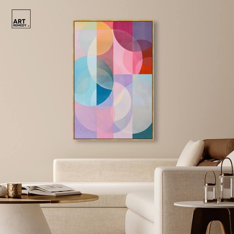 Oneiric Circles I Canvas by Art Remedy