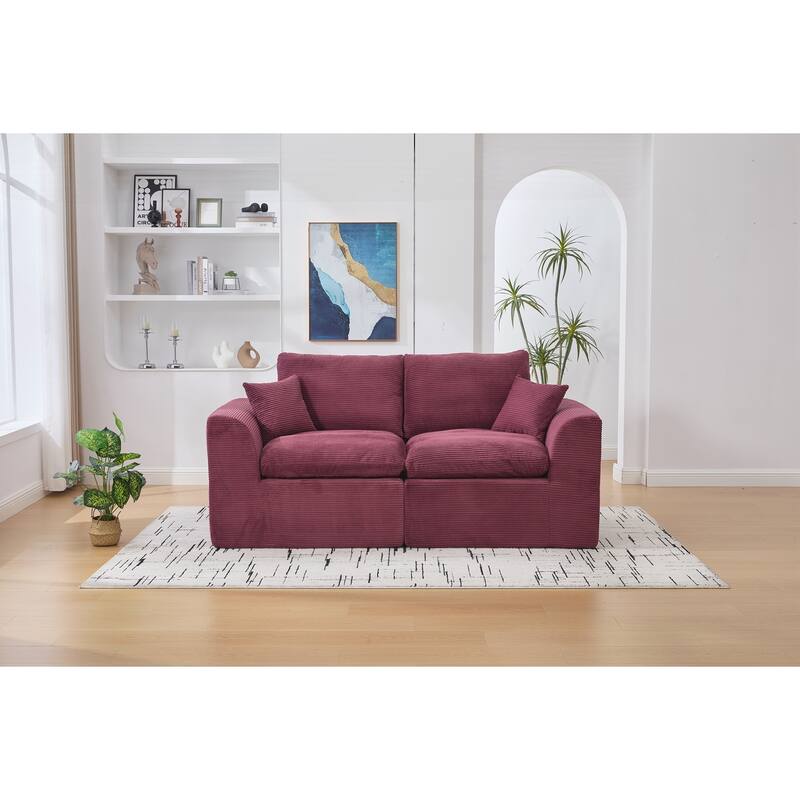 Modular Sectional Sofa Cloud Couch,Comfy Cloud Modern Sofa