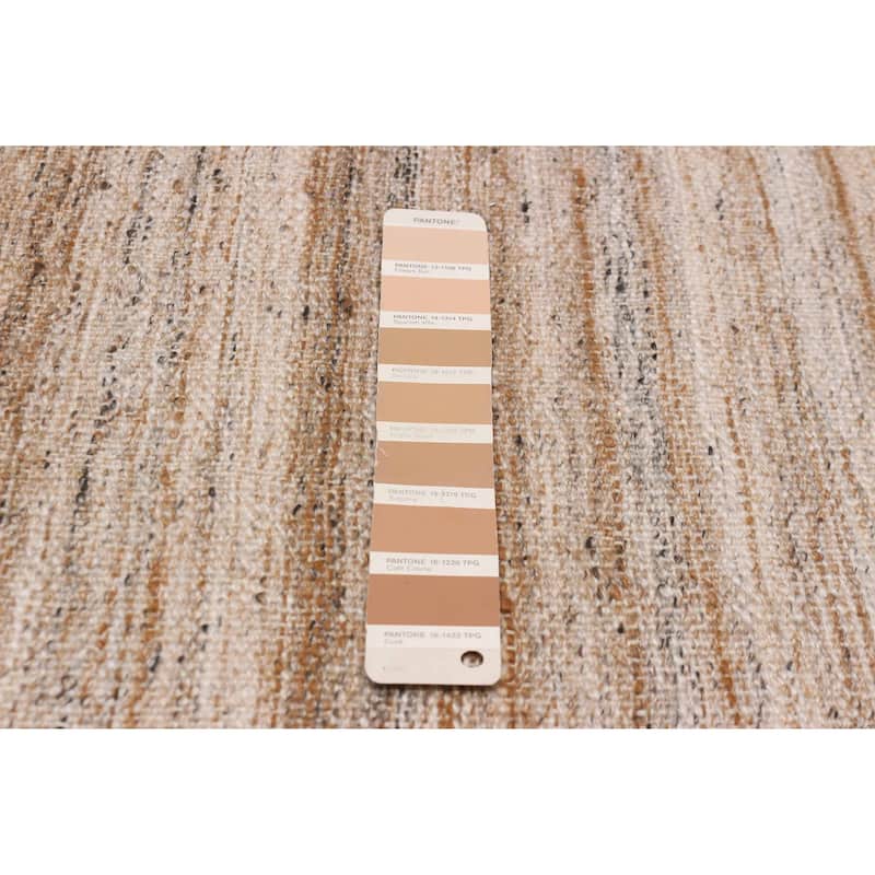 Boho Beige, Tan Kilim 5'5" x 7'7" - 5'5 x 7'7