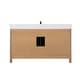 preview thumbnail 36 of 177, Altair Hadiya Bathroom Vanity with Composite Stone Countertop without Mirror