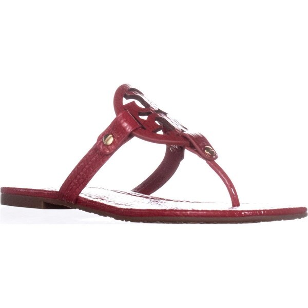 tory burch flat flip flops