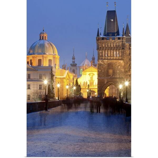 Shop Charles Bridge And Spires Of The Old Town Prague Czech