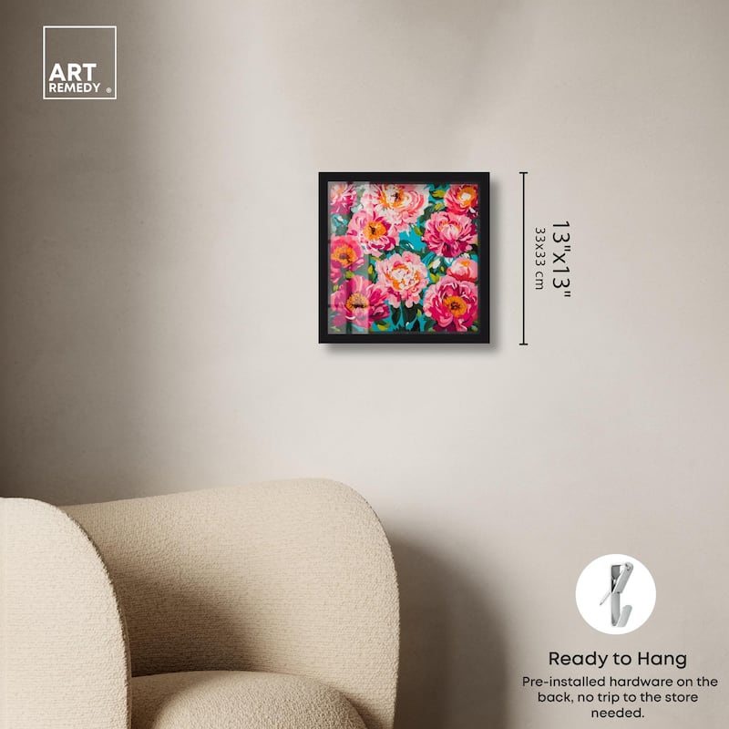 Maximalist Bloom Shadowbox by Art Remedy