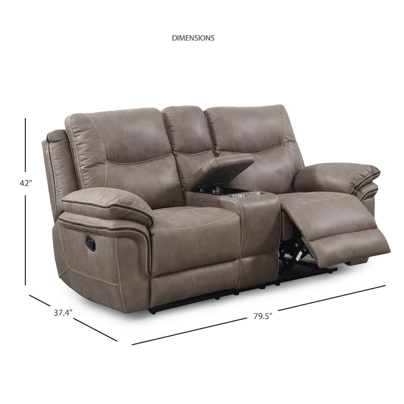 Irrigone Faux Leather upholstery Set by Greyson Living
