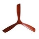 preview thumbnail 154 of 199, 42“/52"/60"/48" Noiseless Walnut Wood Ceiling Fan with Remote Control, Integrated Light Optional