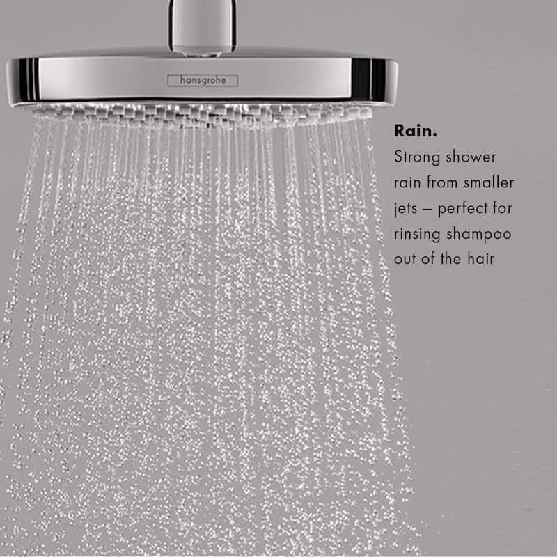 Hansgrohe Raindance E Thermostatic Shower System with Shower Head,