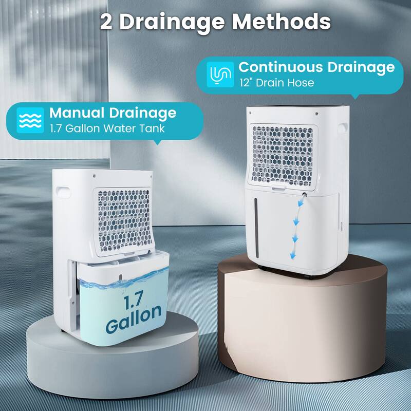 Costway 73-Pint Quiet Dehumidifier with 5 Modes 4,500 Sq. ft Coverage - See Details