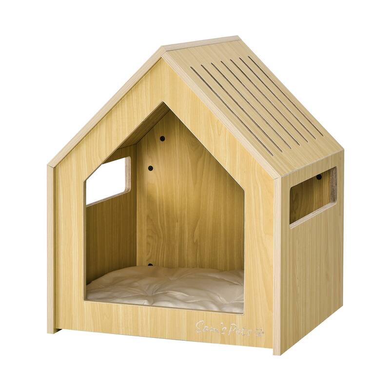 Forest 23'' Dog House In Natural Oak - 23