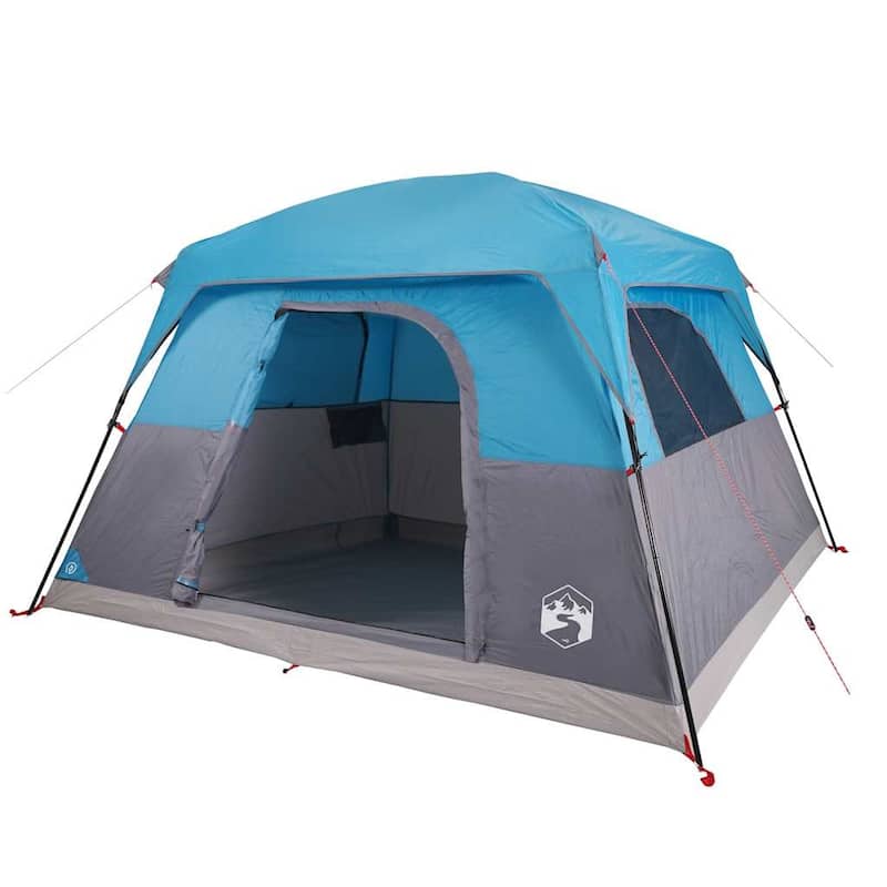 vidaXL Camping Tent Cabin 4-Person Waterproof