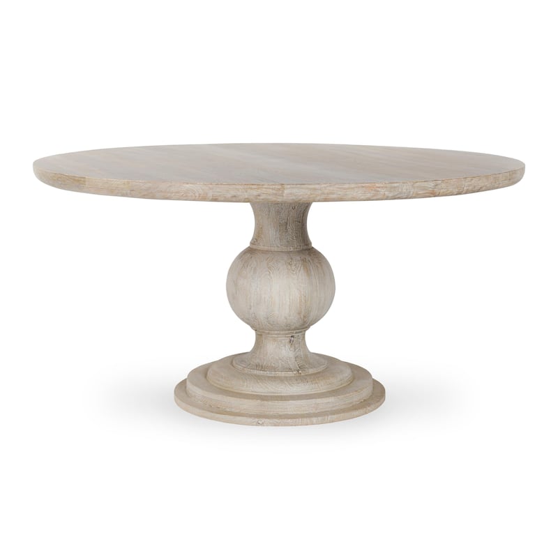 Classic Home Hera Mango Wood Round Dining Table