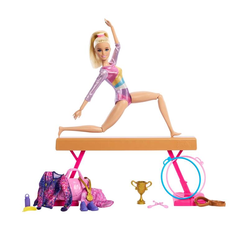 Barbie Gymnastics Playset