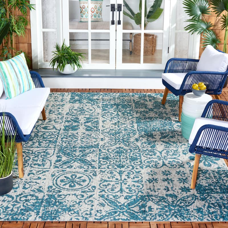 SAFAVIEH Courtyard Wenda Transitional Rug