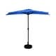 preview thumbnail 10 of 14, Soomer 9-Ft Half Umbrella with Fillable Black Base Royal Blue