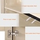 preview thumbnail 22 of 62, WAMPAT Multifunctional Sideboard Buffet Cabinets with Glass Doors, Modern Sideboard with Adjustable Shelf, Coffee Bar Cabinet