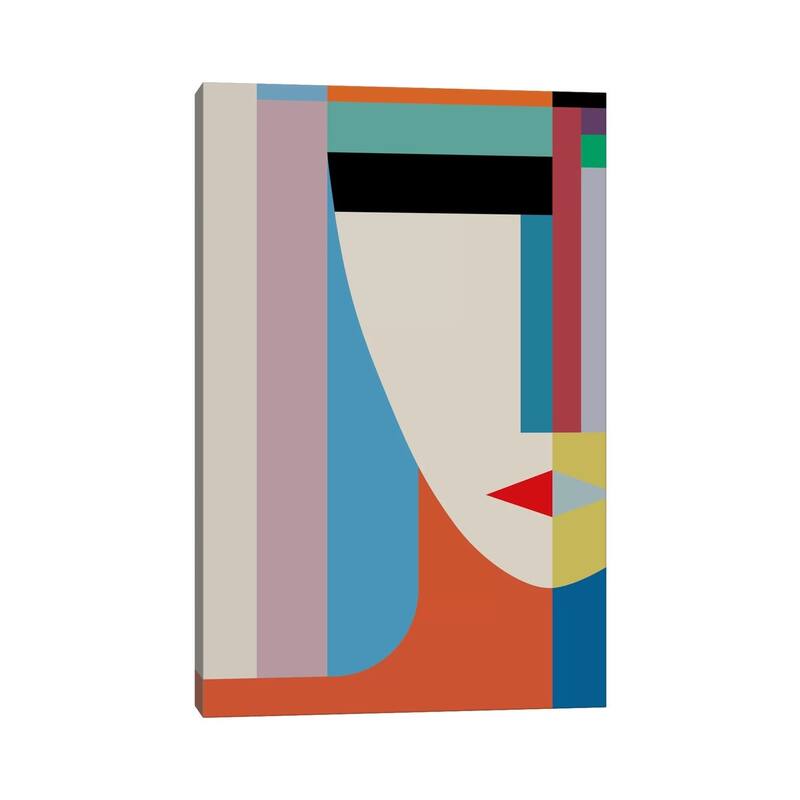 iCanvas "Absolute Face" by The Usual Designers Canvas Print