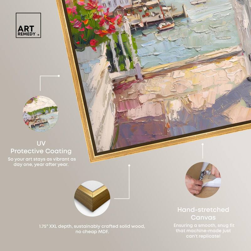 Harbor Hideaway II Canvas by Art Remedy