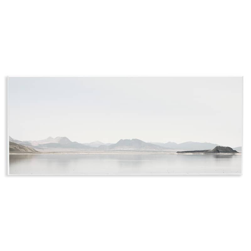 Stupell Misty Morning Mountain Wall Plaque Art Design By Gemma Bardot - 17 x 7