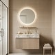 preview thumbnail 9 of 98, Floating Bathroom Vanity with 3 Pre-drilled Faucet Holes 30 - Light Brown