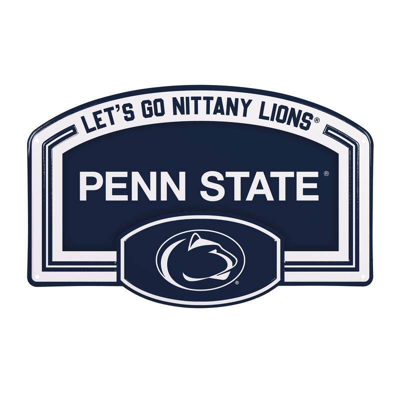 Penn State Embossed Steel Wall Sign, 11" x 17"