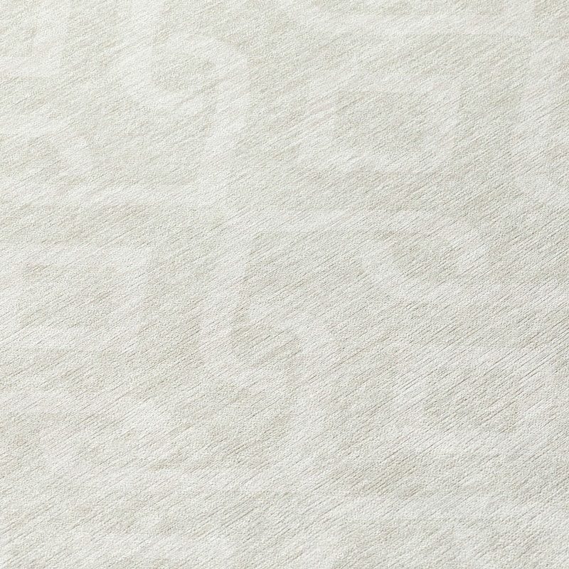 Machine Washable Indoor/ Outdoor Chantille Scroll Trellis Rug