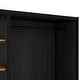 preview thumbnail 8 of 10, Full Size Metal Floor Bed Kids Bed with Wardrobe for Home,Black