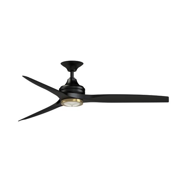 Spitfire LED Ceiling Fan Matte White / Washed White / 48-Inch