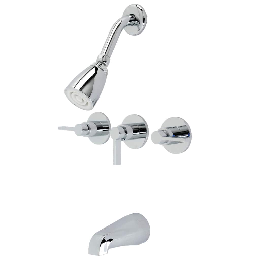 Kingston Brass NuvoFusion Tub and Shower Faucet