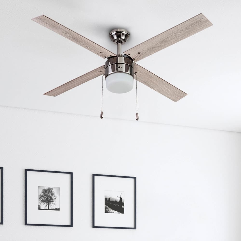 52" Prominence Home Chism Indoor Ceiling Fan, Espresso Bronze - 52