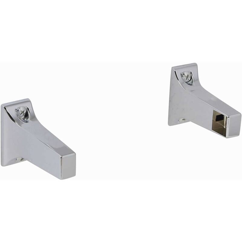 Design House 564260 2-1/4" Towel Bar Bracket - Polished Chrome