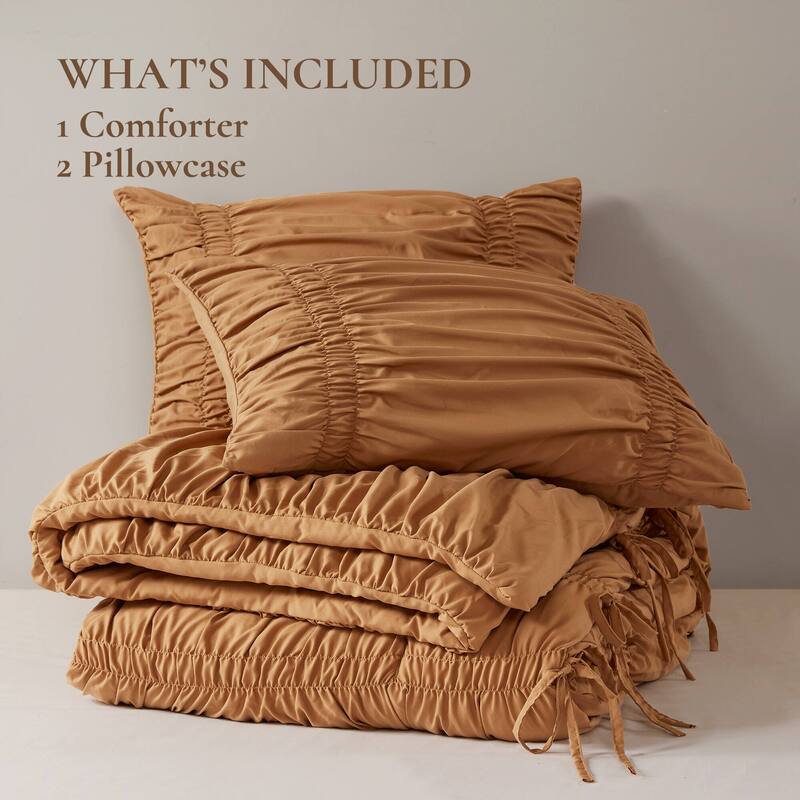 3PCS Queen Lightweight Soft Comforter Set
