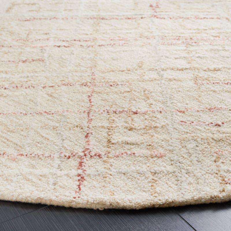 SAFAVIEH Handmade Micro-Loop Gokce Modern Wool Rug