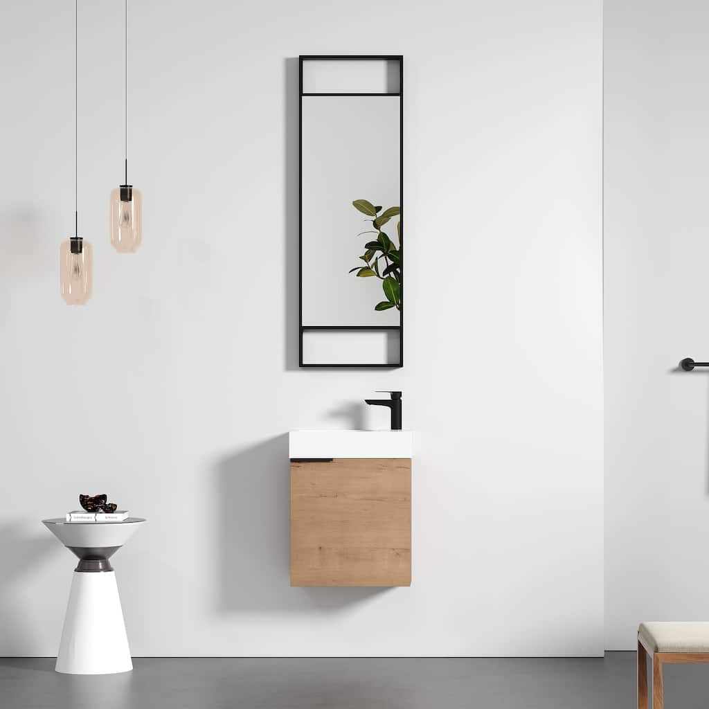 Dowell 18" Series 011 Vanity Set - Oak Natural