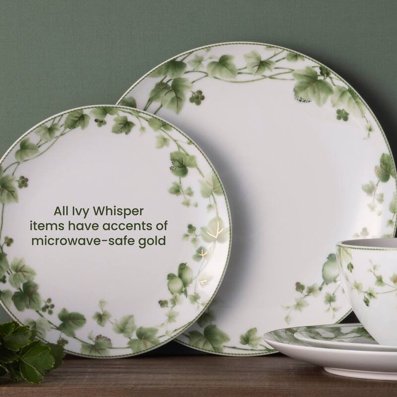 Ivy Whisper Set of 4 Cereal Bowls, 6" 29 oz.