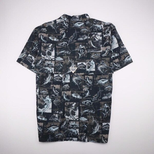 columbia camo fishing shirt
