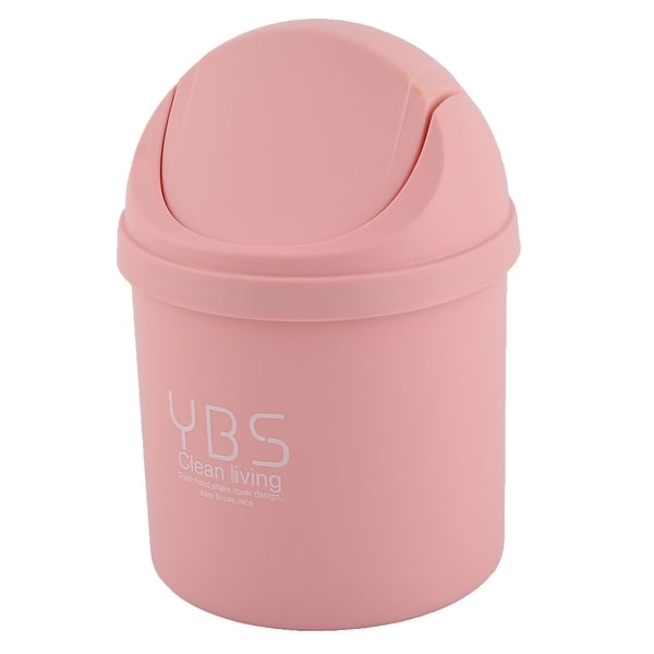 Home Desktop Decor Waste Trash Rubbish Seedcase Storage Box Can - Pink. Opens flyout.