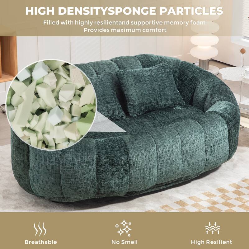 Bean Bag Sofa Lazy Sofa Durable Comfort Lounger Bean Bag Chair Couch