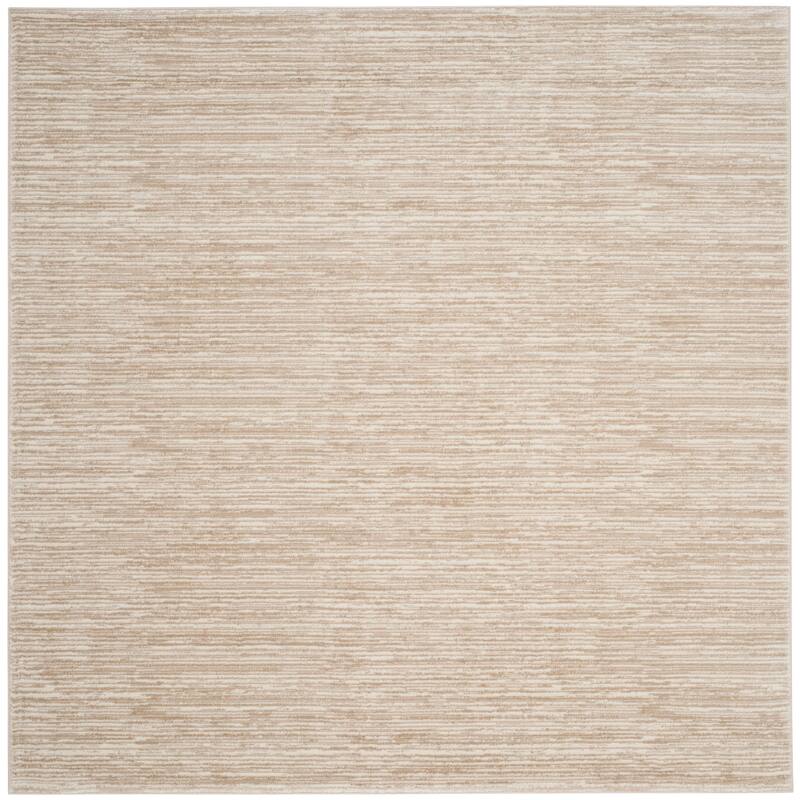 SAFAVIEH Vision Tanasa Modern Ombre Tonal Rug - 5' Square - Cream
