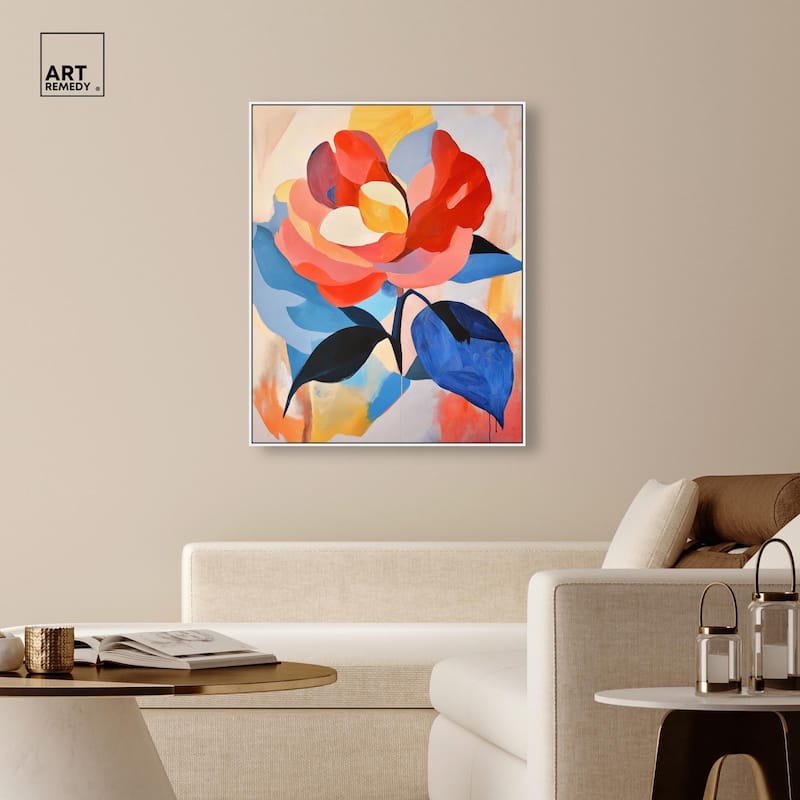 Chromatic Explosion I Canvas by Art Remedy