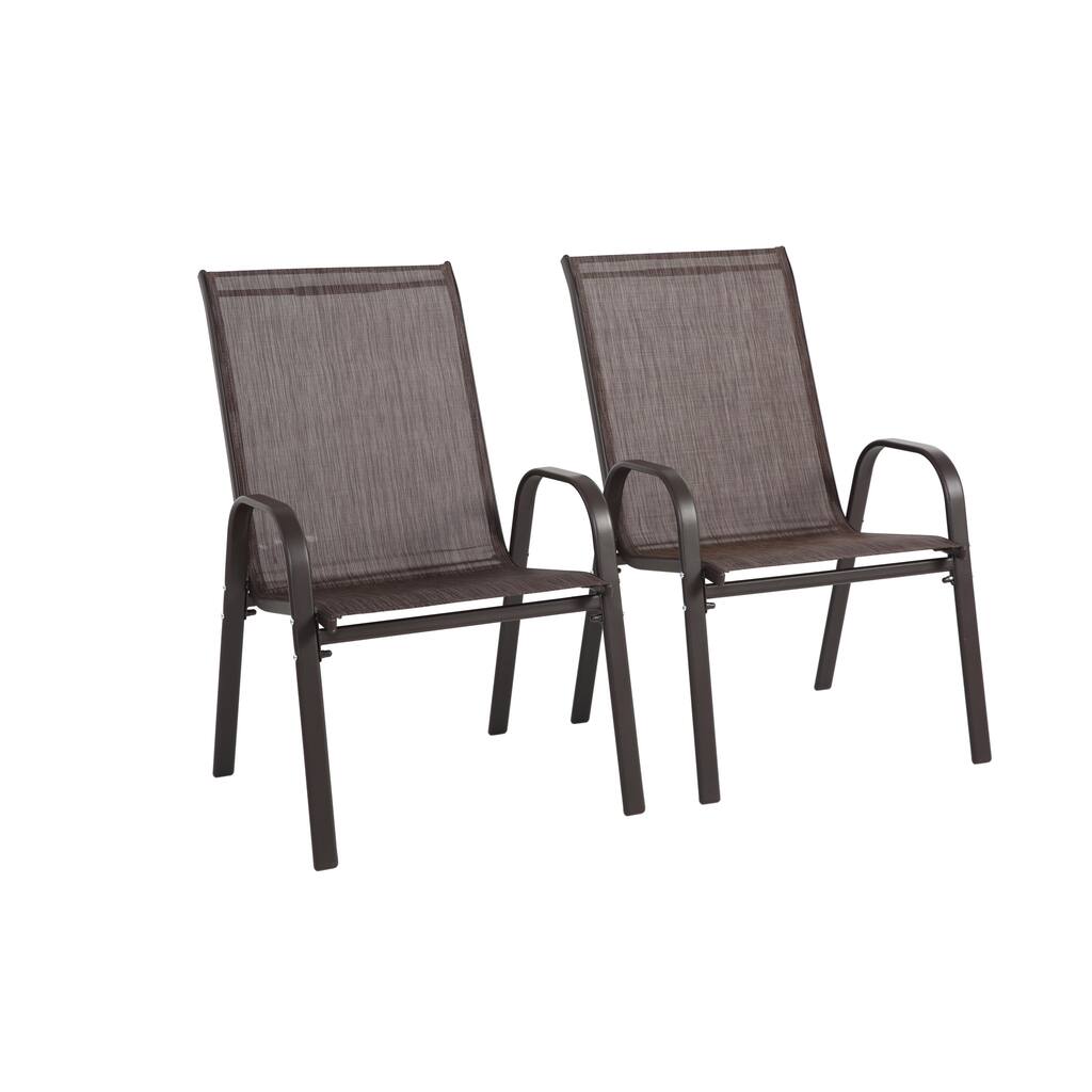 2 Piece Patio Chairs (Excluding the table)