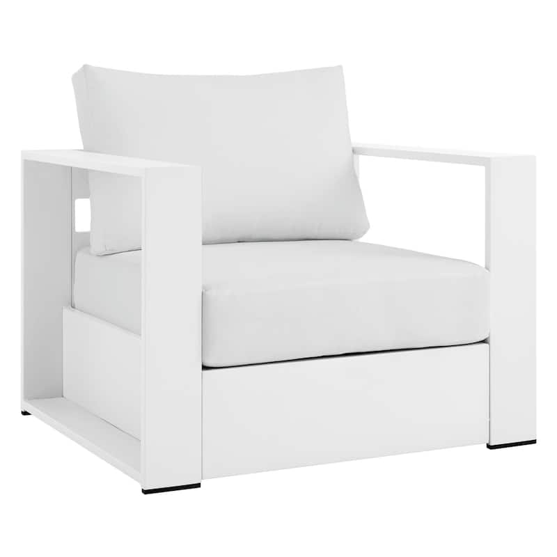 Tahoe Outdoor Aluminum 4-piece Conversation Set with Coffee Table