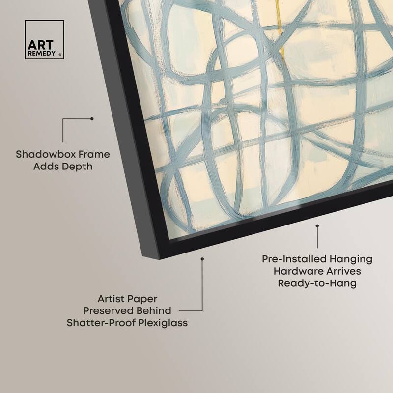 Unbroken Line II Shadowbox by Art Remedy