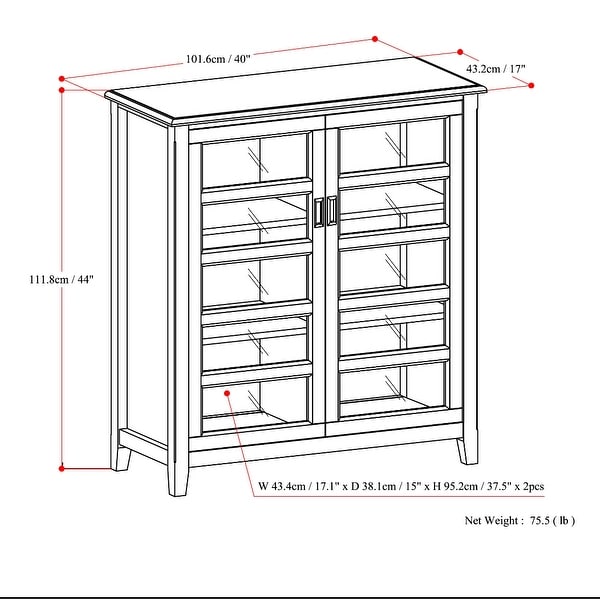 15 inch sales wide cabinet