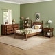 preview thumbnail 5 of 24, Walker Edison Twin Bed with Dresser Bookshelf and Nightstand Bedroom Set