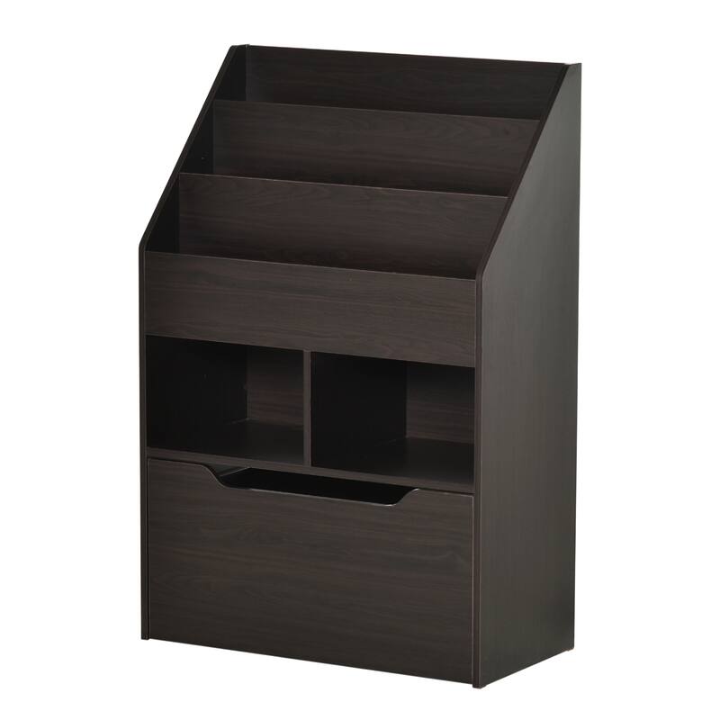 Multi-Shelf Rack Organizer with Storage Drawer