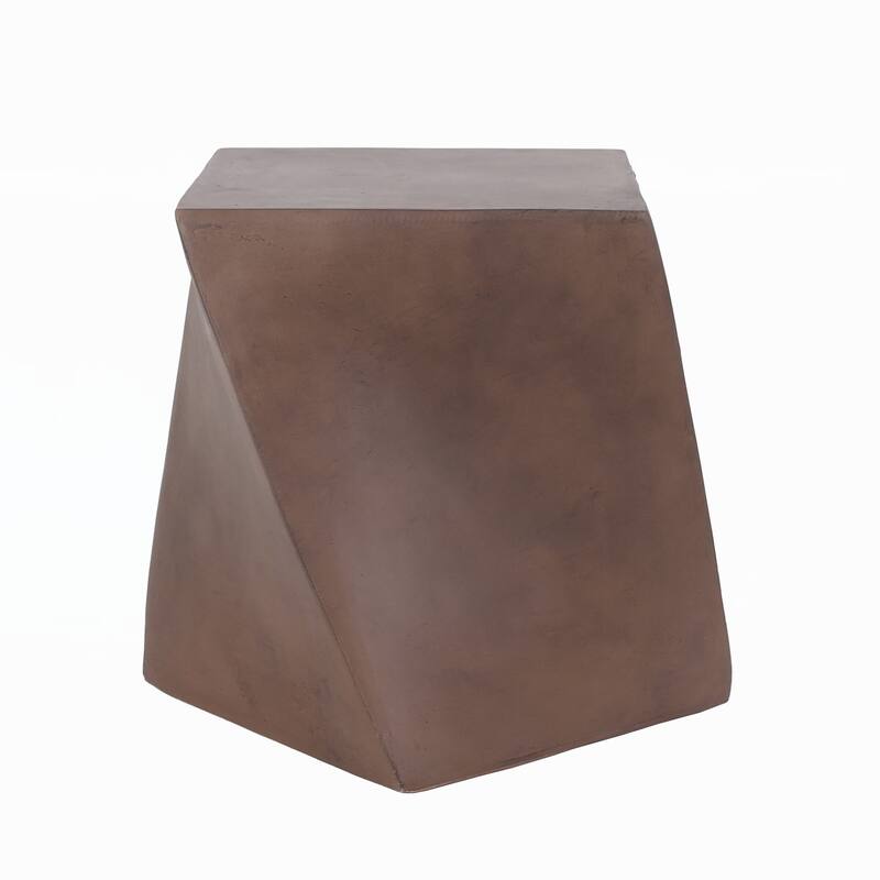 Outdoor LightWeight Concrete Side Table
